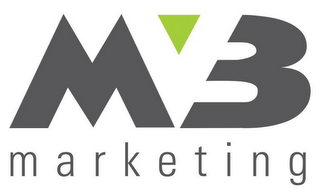 MV3 MARKETING logo