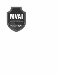 MVAI MASS VIOLENCE ADVISORY INITIATIVE IACP • BJA logo