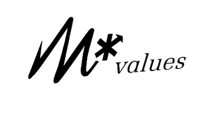 M*VALUES logo