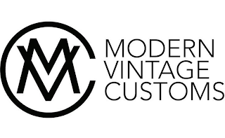 MVC MODERN VINTAGE CUSTOMS logo