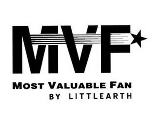 MVF MOST VALUABLE FAN BY LITTLEARTH logo