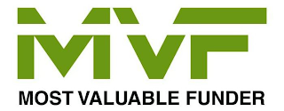 MVF MOST VALUABLE FUNDER logo