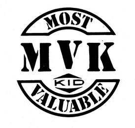 MVK MOST VALUABLE KID logo