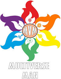 MVM MULTIVERSE MAN logo