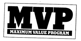 MVP MAXIMUM VALUE PROGRAM logo