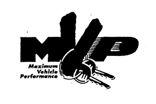 MVP MAXIMUM VEHICLE PERFORMANCE logo