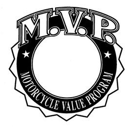 M.V.P. MOTORCYCLE VALUE PROGRAM logo