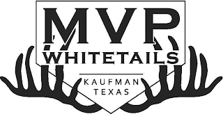 MVP WHITETAILS KAUFMAN TEXAS logo