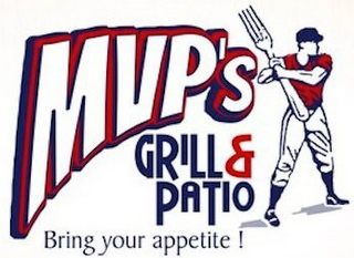 MVP'S GRILL & PATIO BRING YOUR APPETITE! logo