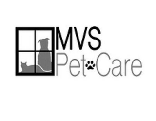 MVS PET CARE logo