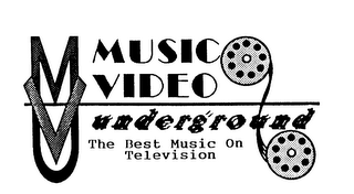 MVU MUSIC VIDEO UNDERGROUND THE BEST MUSIC ON TELEVISION logo