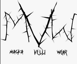MVW MACKA VELLI WEAR logo