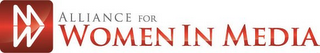 MW ALLIANCE FOR WOMEN IN MEDIA logo