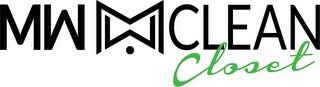 MW CLEAN CLOSET logo