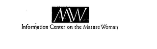 MW INFORMATION CENTER ON THE MATURE WOMAN logo