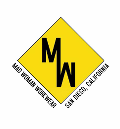 MW MAD WOMAN WORKWEAR SAN DIEGO, CALIFORNIA logo