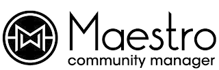 MW MAESTRO COMMUNITY MANAGER logo