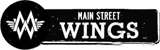 MW MAIN STREET WINGS logo
