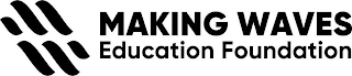 MW MAKING WAVES EDUCATION FOUNDATION logo