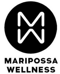 MW MARIPOSSA WELLNESS logo