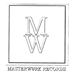 MW MASTERWURK RECORDS logo