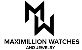 MW MAXIMILLION WATCHES AND JEWELRY logo