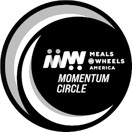 MW MEALS ON WHEELS AMERICA MOMENTUM CIRCLE logo