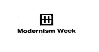 MW MODERNISM WEEK logo