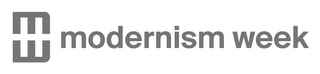 MW MODERNISM WEEK logo