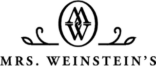 MW MRS. WEINSTEIN'S logo