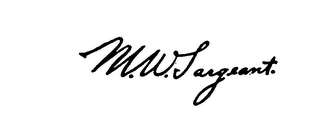 M.W. SARGEANT logo