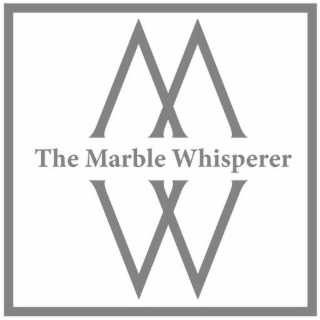 MW THE MARBLE WHISPERER logo