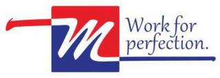 MW WORK FOR PERFECTION. logo