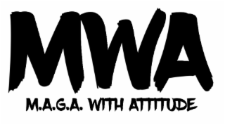 MWA M.A.G.A. WITH ATTITUDE logo