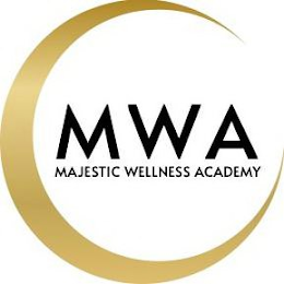MWA MAJESTIC WELLNESS ACADEMY logo