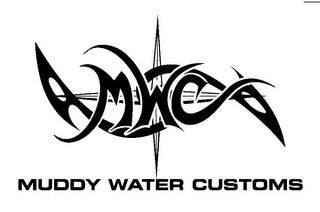 MWC MUDDY WATER CUSTOMS logo