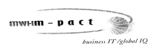 MWH M-PACT BUSINESS IT / GLOBAL IQ logo