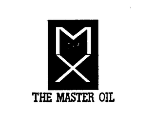 MX 237 THE MASTER OIL logo