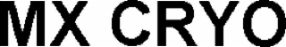 MX CRYO logo