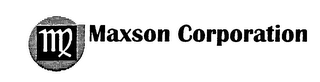 MX MAXSON CORPORATION logo