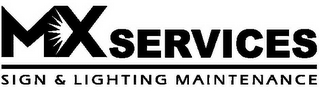 MX SERVICES SIGN & LIGHTING MAINTENANCE logo