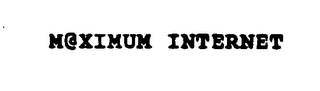M@XIMUM INTERNET logo