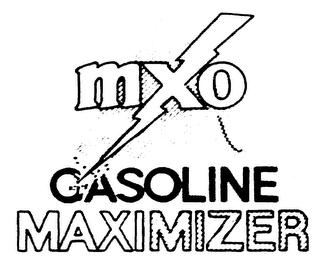 MXO GASOLINE MAXIMIZER logo