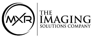 MXR THE IMAGING SOLUTIONS COMPANY logo