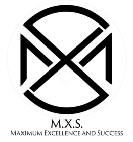 M.X.S. MAXIMUM EXCELLENCE AND SUCCESS logo