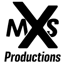 MXS PRODUCTIONS logo