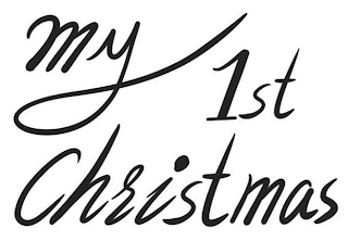MY 1ST CHRISTMAS logo