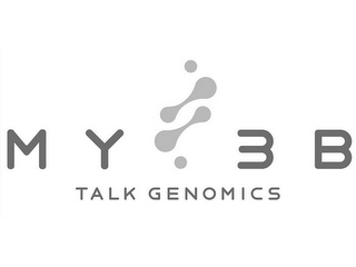 MY 3B TALK GENOMICS logo