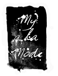 MY A LA MODE logo