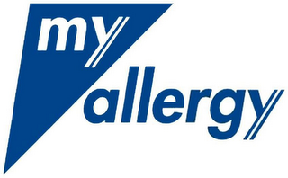 MY ALLERGY logo